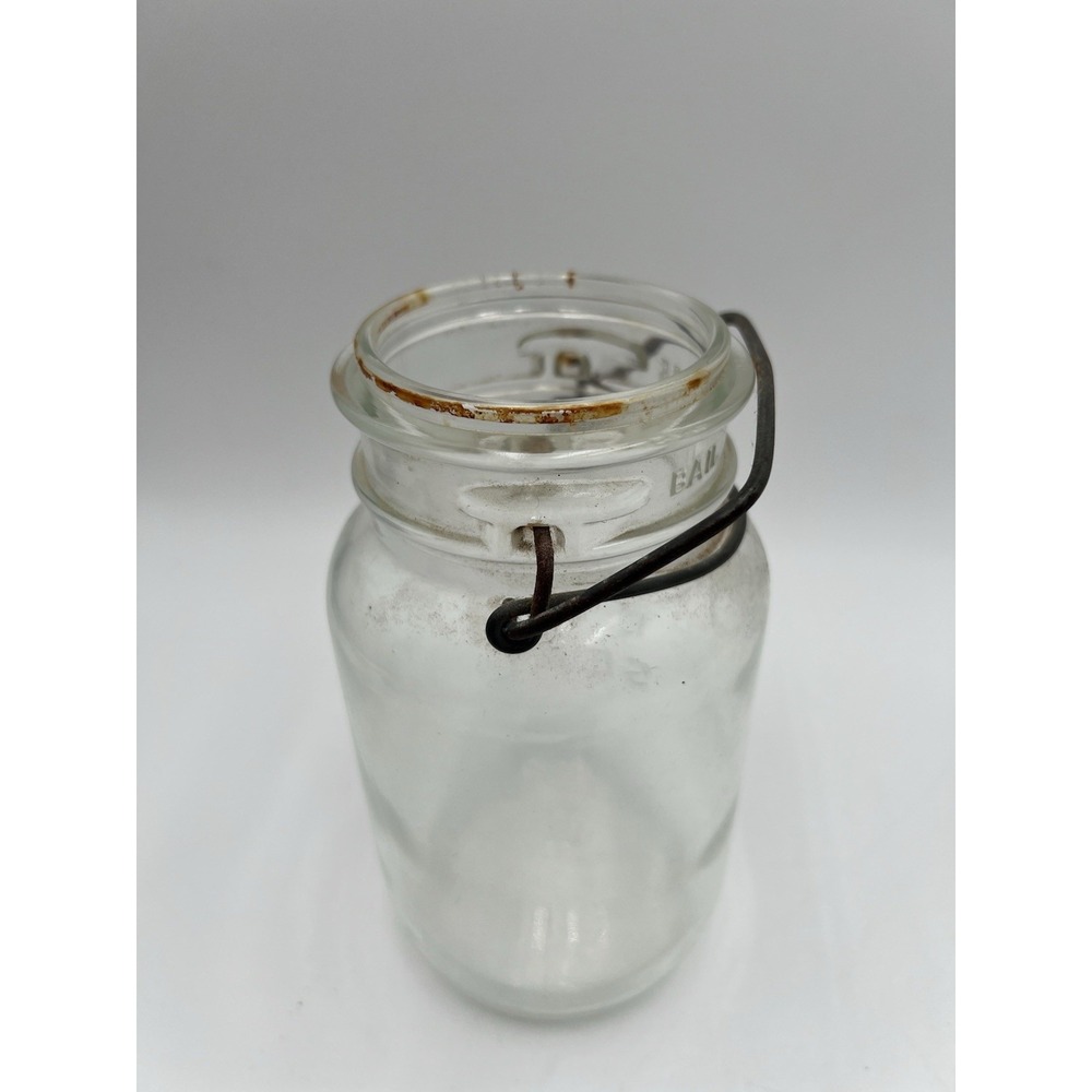 Antique White Automotive Products Atlas E-Z Seal Mason Jar Utility Wall Light - Picture 16 of 16